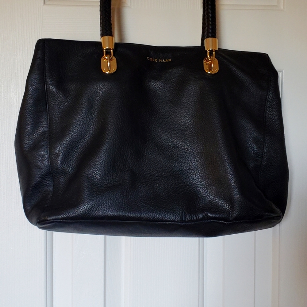 Cole Haan leather shoulder bag